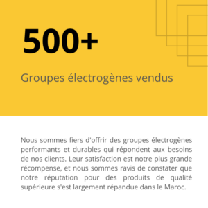 Groupes électrogènes - Groupes électrogènes en Afrique - Groupes électrogènes insonorisés - Groupes électrogènes insonorisés au Maroc